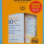 ISISPHARMA PACK UVEBLOCK SPF50+ CREME MINERALE TEINTEE 40ML + UVEBLOCK SPF50+ CREME MINERALE TEINTEE 40ML OFFERT